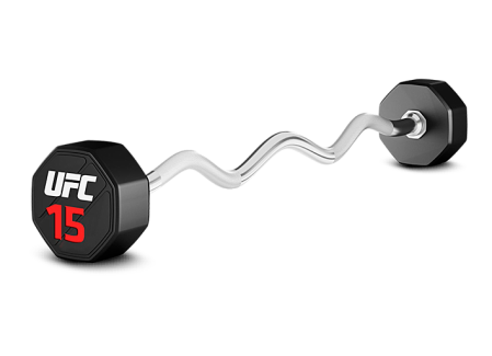 Сет из изогнутых уретановых штанг UFC  (10 шт)