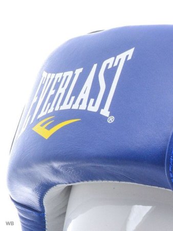 Шлем Everlast Elite Leather Синий M/L