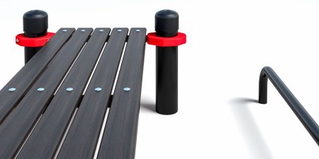 Лавочка для пресса с упором для ног (PAW-34)