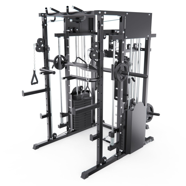 Многофункциональный силовой комплекс DFC D8680 / 2 стека по 72 кг