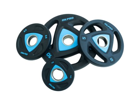 Диск олимпийский полиуретановый 1,25 кг OKPRO