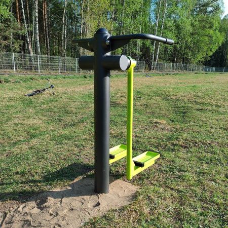 S-1014 Уличный тренажер Разведение ног ZAVODSPORTA