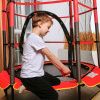 Батут детский DFC TRAMPOLINE-RED 55" с сеткой