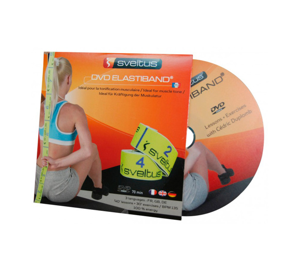 Эспандер Elastiband 3 сопротивления (DVD и постер в комплекте)