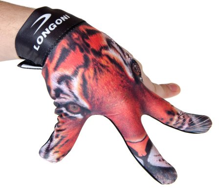 Перчатка бильярдная «Longoni Fancy Tiger»