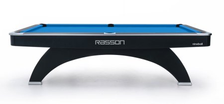 Бильярдный стол для пула "Rasson OX" 9 футов (черный, сланец 30 мм)