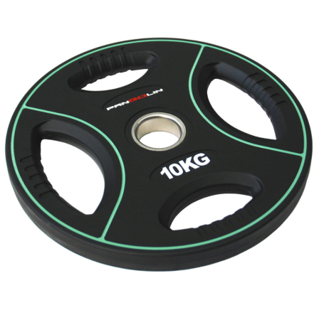 Полиуретановый олимпийский диск Pangolin Fitness WP012PU X-line 10 кг.