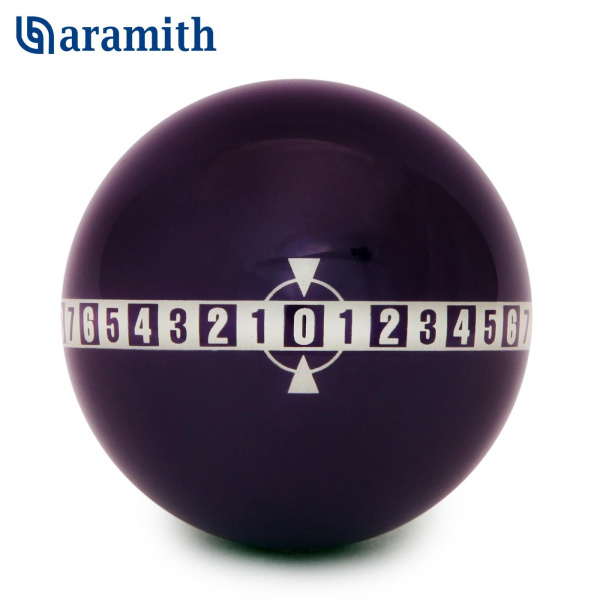 Набор тренировочный Aramith Aiming by the Numbers Pool ø57,2мм 2шара/блистер