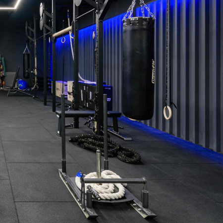 Мешок боксерский 30 кг 920х250 мм (резиновая крошка) PROFI-FIT