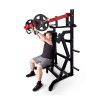 Наклонный грудной жим на свободных весах Protrain PP101 (черно-красный)