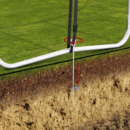 Батут UNIX Line SUPREME GAME 14 ft (Blue)