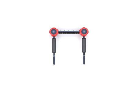 Гимнастический снаряд для развития верхних плечевых мышц и мышц брюшного пресса, в том числе для инв