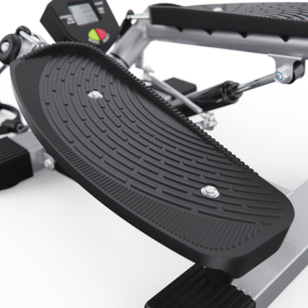 Большой поворотный степпер DFC X-STEPPER с эспандерами