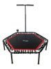 Фитнес -батут SportElite 135см FB-1361 с ручкой и компьютером