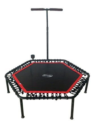 Фитнес -батут SportElite 135см FB-1361 с ручкой и компьютером