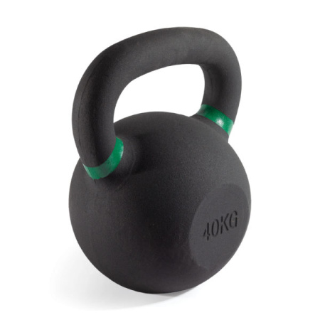 Гиря чугунная с цветным кольцом 40 кг (модель: К-3) VictoryFit VF-KCR400