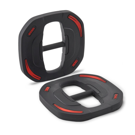 Памп-штанга для аэробики 19,8 кг c двумя дополнительными дисками по 10 кг REBEL