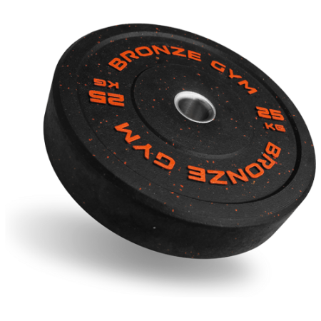 Диск бамперный BRONZE GYM 25 кг.
