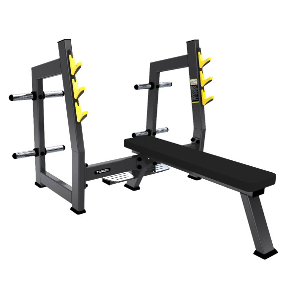 A3043М Скамья-стойка для жима штанги лёжа с площадкой для страховки