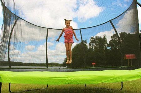 Батут Sundays Champion Premium-D374 (с ограждением)