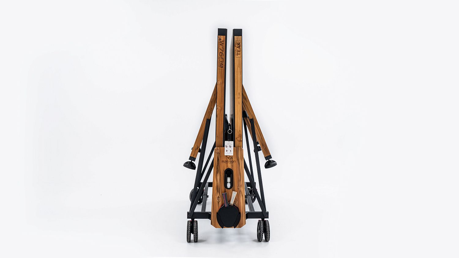 Теннисный стол всепогодный Rasson Premium W-760 Teak Outdoor с сеткой