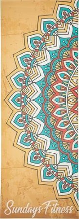 Коврик для йоги и фитнеса Sundays Fitness Mandala IR97567
