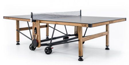 Теннисный стол всепогодный Rasson Premium W-760 Teak Outdoor с сеткой