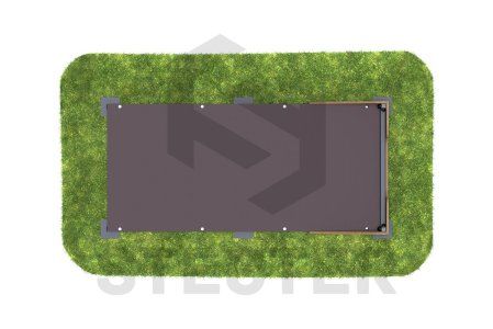 Элемент полосы препятствий "Окоп для стрельбы и метания гранат"