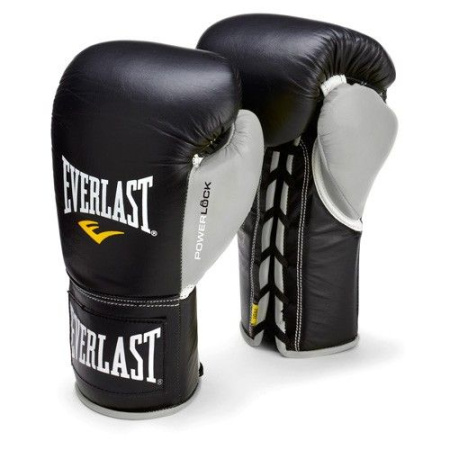 Перчатки боевые Everlast Powerlock Черный XL 10 Oz