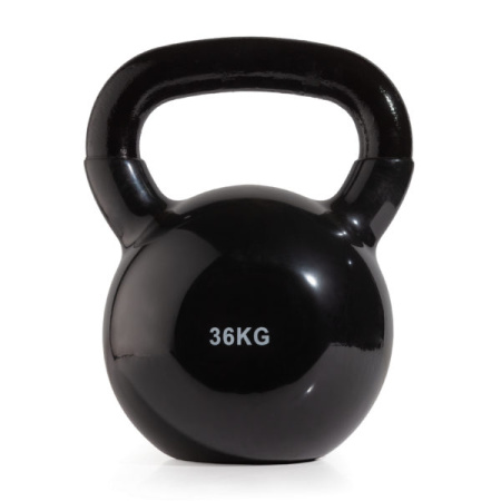 Гиря чугунная винил 36 кг (модель: К-4) VictoryFit VF-KV360