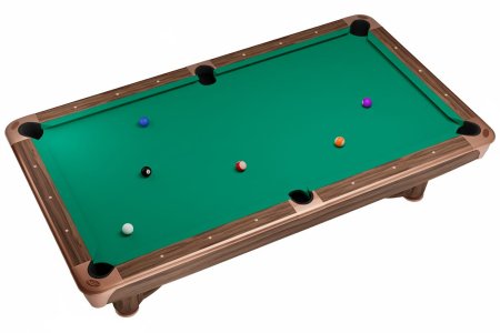 Бильярдный стол для пула Dynamic Billard "Dynamic 3" 8 футов Modern Brown с плитой