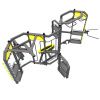 360F Рама DHZ для функциональных тренировок. Габарит 5280х3010х2340