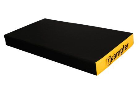 Мат Kampfer Black №1 (100 х 50 х 10) - винилискожа (Черно-желтый)