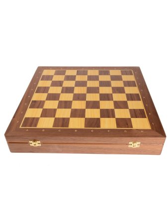 Шахматный ларец Woodgames Орех, 45 мм