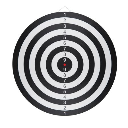 Дартс DFC двусторонний 43 см, 6 дротиков