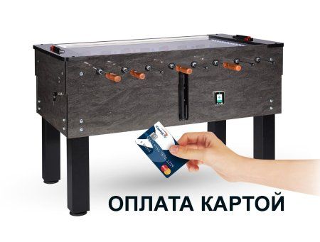 Настольный футбол (кикер) Desperado Bar De Luxe Arena-V с терминалом POS (оплата картами)