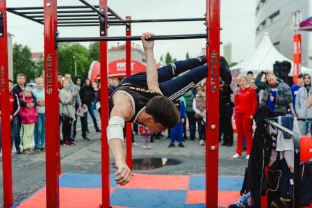 Мобильный комплекс для Воркаут "Стандарт-6"