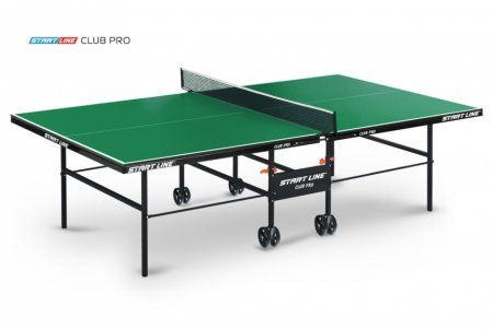 Теннисный стол StartLine Club Pro зеленый