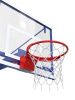 Баскетбольная стойка разборная одноопорная (со съёмной закладной) с трен. щитом 1200х900 мм из оргстекла 10 мм и масс. кольцом