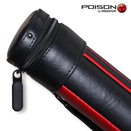 Тубус Poison Armor Velcro 1x1 красный/чёрный