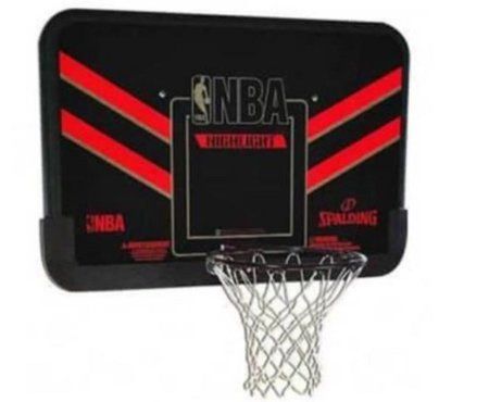 Баскетбольный щит 112 х 73,5 см 44" Spalding NBA Combo из композитного материала