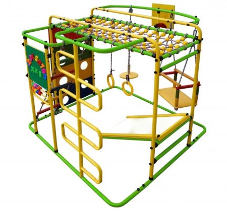 Спортивно-игровой комплекс Формула здоровья Мурзилка-S (салатовый радуга)