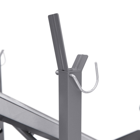 Скамья со стойками под штангу DFC D70