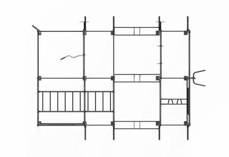 Функциональная рама 5800х3600 мм, H=4500 мм