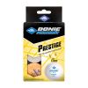 Мячики для н/тенниса DONIC PRESTIGE 2* 40+ 6 штук, белый + оранжевый