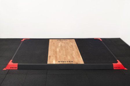 Виброгасящий помост для штанги 2х3 метра STECTER
