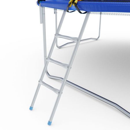 Батут с сеткой DFC PELPO 12ft с лестницей, BLUE