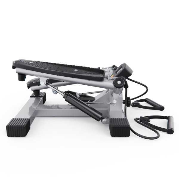 Большой поворотный степпер DFC X-STEPPER с эспандерами