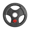 Диск VictoryFit 51 мм. обрезиненный с 3-мя хватами, 15 кг