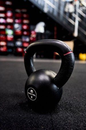 Гиря YOUSTEEL обрезиненная 8 кг.